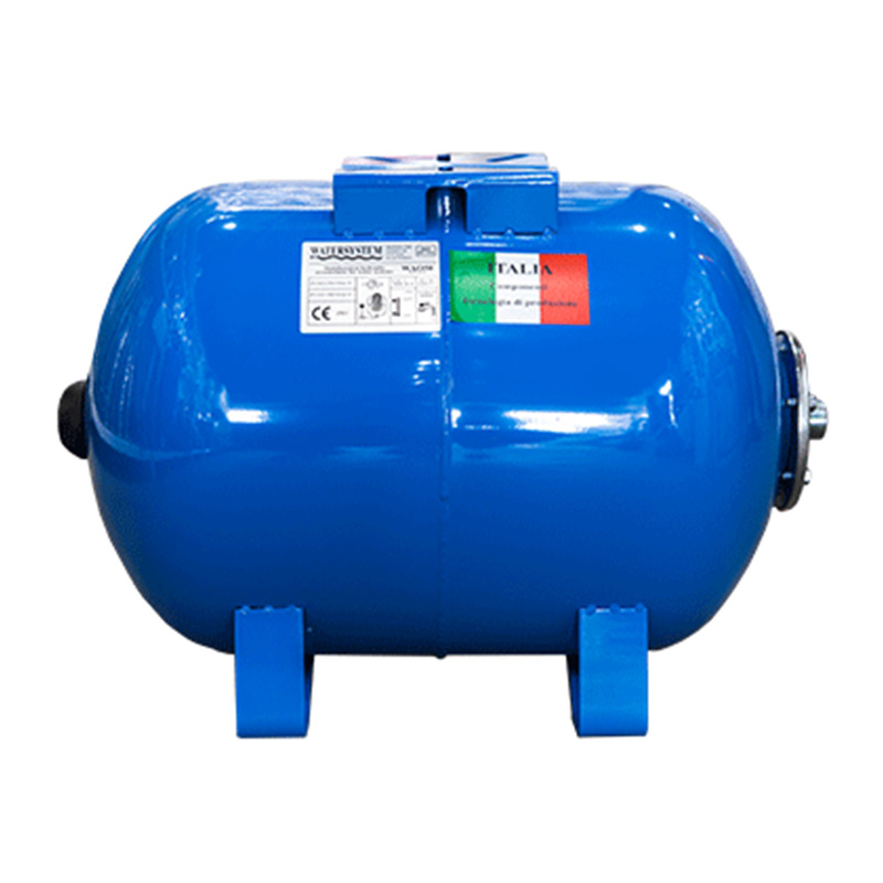Гідроакумулятор горизонтальний сталевий Watersystem 24 л