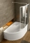 Акрилова асиметрична ванна Rosa I Ravak 150 x 105 R CJ01000000