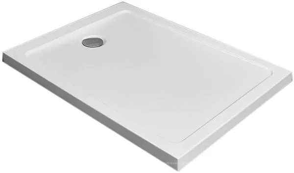 Піддон під душову кабіну, Doros F 100x80, 1000x800x55 білий/